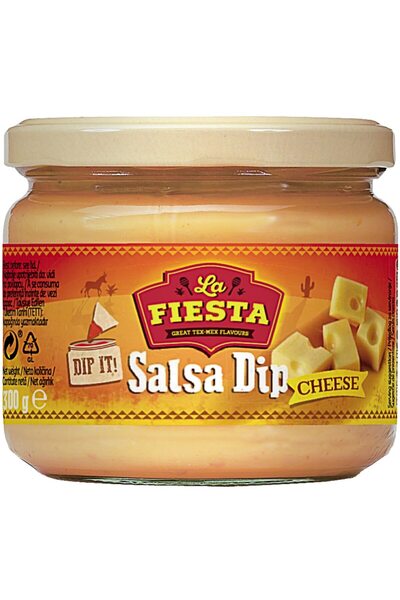 La Fiesta Sos picant cu branza si ardei iuti jalapeno, La Fiesta, 300g