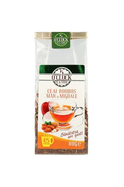 5 O'Clock Ceai Rooibos, 5 O'Clock Tea, Mar si Migdale 80 g