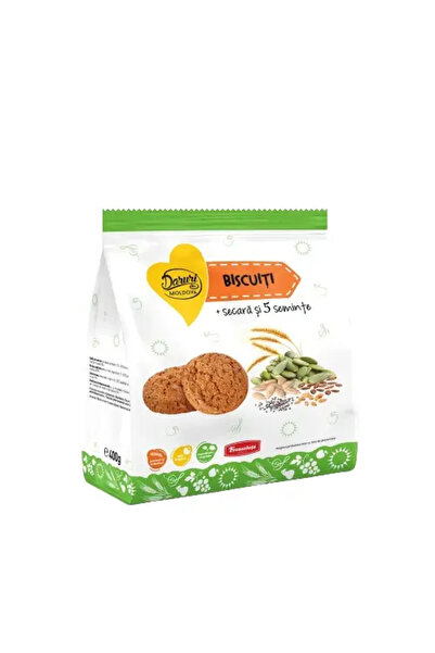 Daruri din Moldova Daruri Biscuits from Moldova with Rye & 5 Seeds 400g