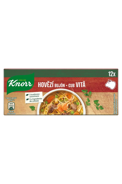 Knorr Beef cube package 120g