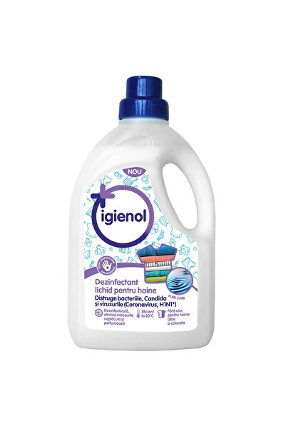 Igienol Dezinfectant pentru rufe Pure, 1.5l