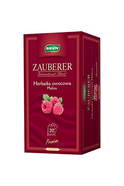BELİN Ceai Premium Zauberer Zmeura, 20 plicuri, 45g