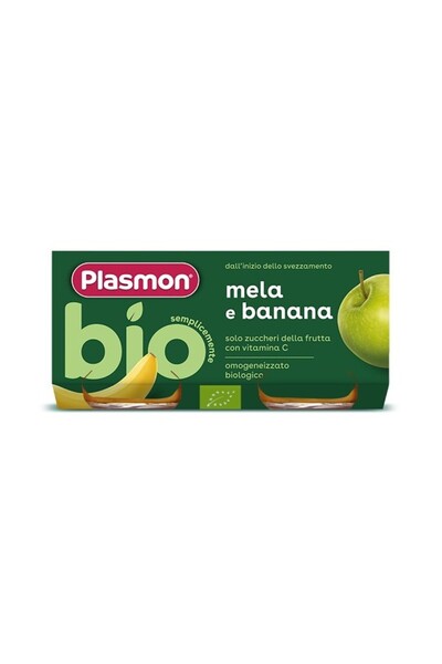 Plasmon Piure bebe mar si banane 2 x 80g