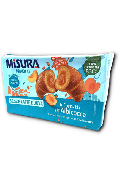 Misura Croissant cu caise Misura, 298 g, 6 bucati