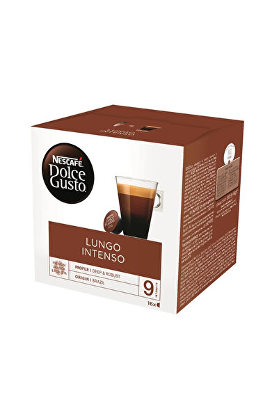 dolce gusto Capsule cafea Nescafe Dolce Gusto Lungo Intenso, 16 capsule cafea, 16 bauturi, 144g