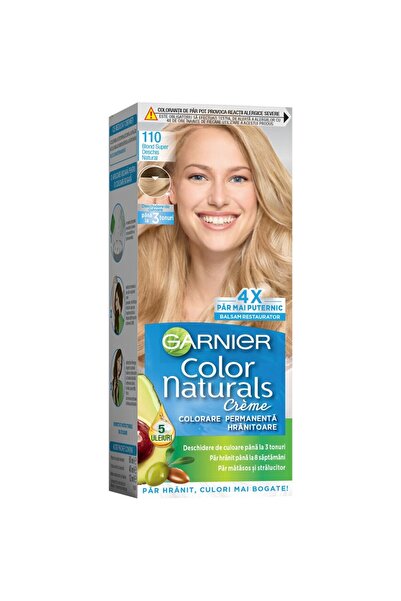 Garnier Vopsea de par permanenta Color Naturals 110 Blond Super Deschis , 112 ml