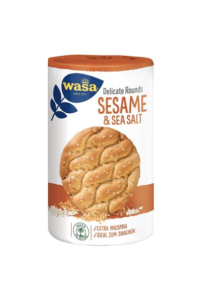 Wasa Toasted bread with sesame and sea salt, 290g