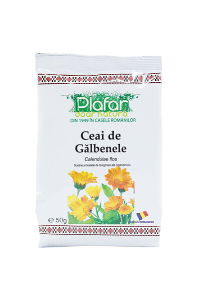 Plafar Ceai de Galbenele Flori, 50 g