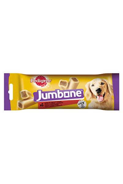 Pedigree Batoane Jumbone pentru caini de talie medie, cu aroma de vita si pasare 2 buc 180 g