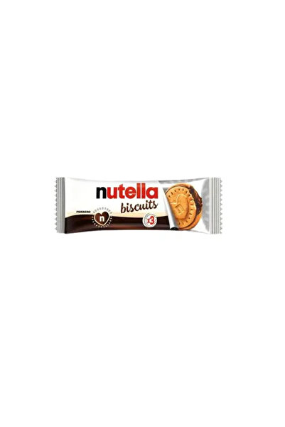 Nutella Biscuiti umpluti cu crema de alune de padure cu cacao 42 g