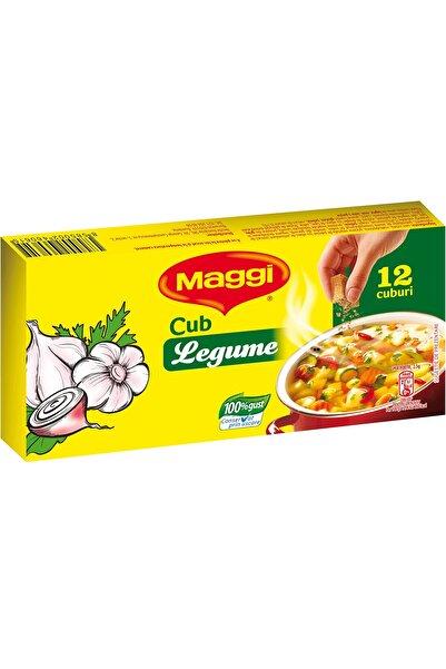 Maggi Baza pentru mancare Cub cu gust de legume, 120g