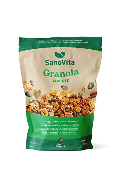 Sano Vita Granola cu seminte Sanovita, 350 g
