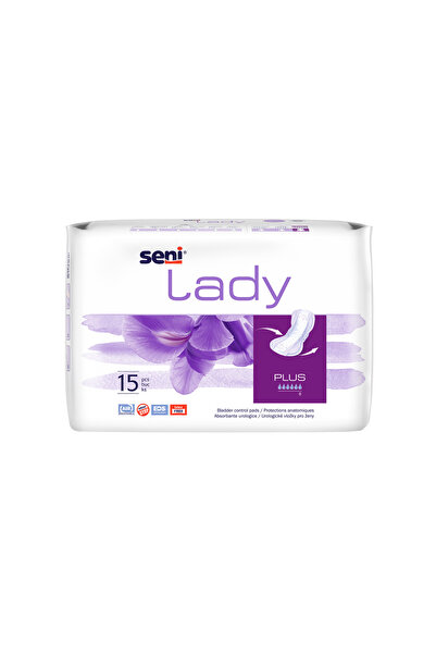 Seni Absorbante pentru incontinenta urinara Lady Plus, 15 buc