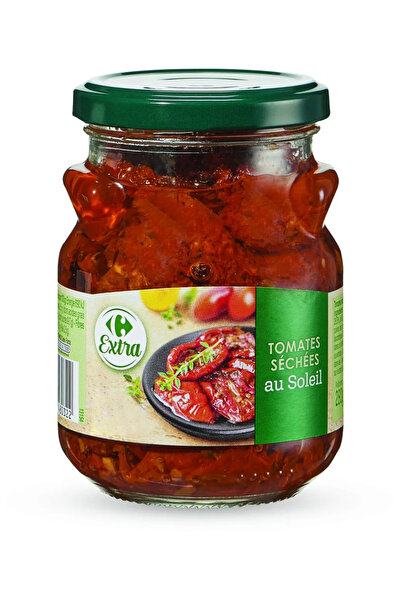 Crf Extra Rosii uscate Carrefour Extra cu ulei de floarea soarelui si usturoi...