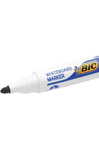 Bic Set of 4 Velleda 1701 ECOlutions whiteboard markers, medium round tip, Multicolor
