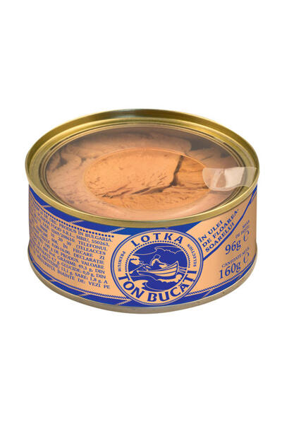 Lotka Ton bucati in ulei de floarea soarelui 160 g