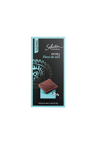 Crf Select Ciocolata Carrefour Selection neagra cu sare 100 g