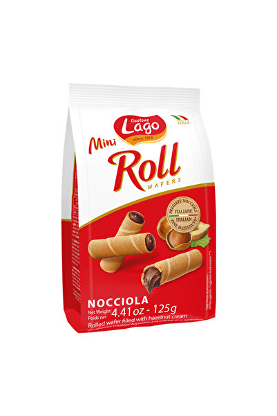 LAGO Mini hazelnut rolls, 125g