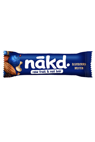 Natural Ba Baton raw vegan Nakd fara gluten, briosa cu afine 35G