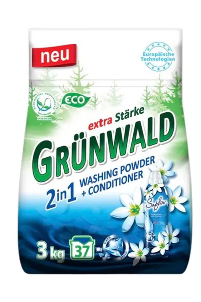 Grünwald Praf de rufe Grunwald 2 in1 detergent+sofetner - 3kg