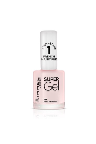 Rimmel Lac de unghii Super Gel Manicure, 091 English Rose, 12 ml