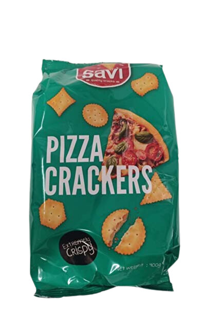 Savi Pizza flavored crackers, 400g
