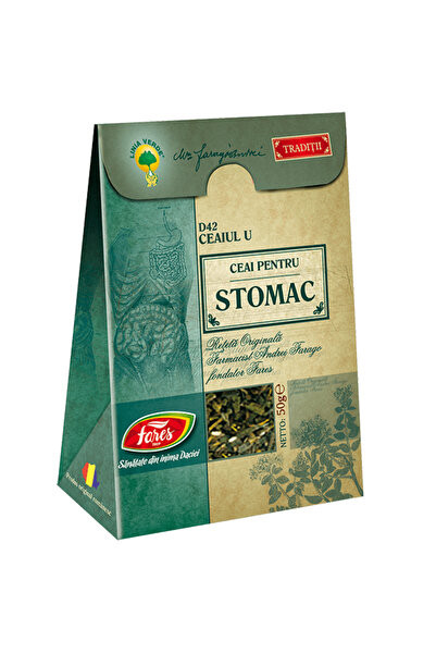 Fares Ceaiul U Fares, pentru stomac, punga 50g