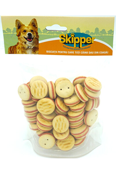 Skipper Biscuiti burgeri pentru caini 250g