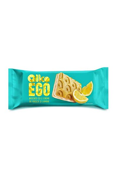 alka Ego Biscuiti Cu Crema De Frisca si Crema De Lamaie, 135G