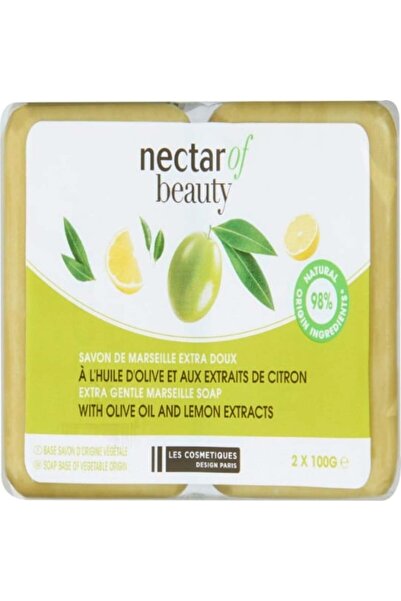 Les Cosmet Sapun solid Nectar of Beauty cu ulei de masline si extract de lama...