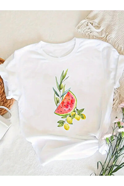 Aether تي شيرت مطبوع بأكمام قصيرة ومقاس كبير ممتاز