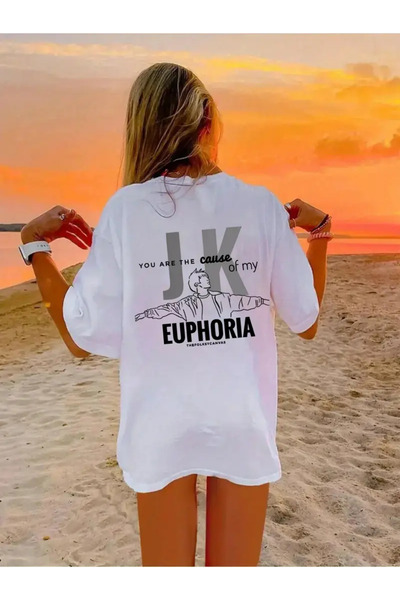 Jose Clothing Premium Oversize κοντομάνικο μπλουζάκι με στάμπα