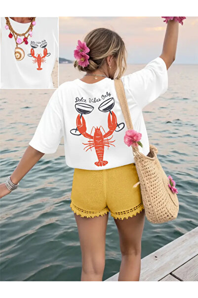 Jose Clothing Premium Oversize κοντομάνικο μπλουζάκι με στάμπα