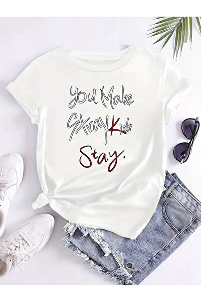 Jose Clothing تي شيرت مطبوع بأكمام قصيرة ومقاس كبير ممتاز