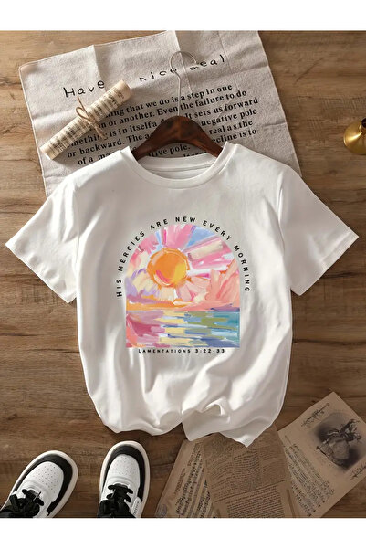 Jose Clothing تي شيرت مطبوع بأكمام قصيرة ومقاس كبير ممتاز