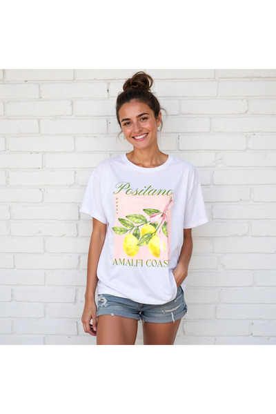 Jose Clothing تي شيرت مطبوع بأكمام قصيرة ومقاس كبير ممتاز