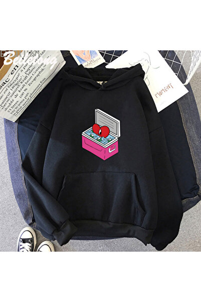 Tarzsokak أسود Un Verano Sin Ti Bad Bunny موضة الشارع في الربيع Kawa