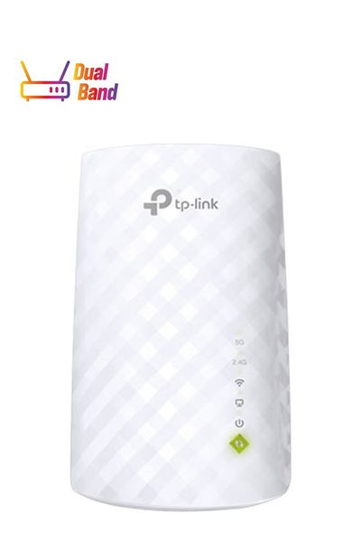 TP-LINK RE200 AC750 Dual‑Band Mesh Wi‑Fi Range Extender – 433 Mbps @ 5 GHz & 300 Mbps @ 2.4 GHz
