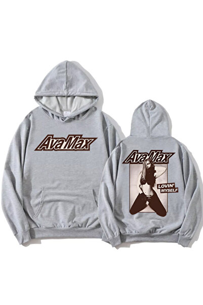 Tarzsokak Siva majica sa kapuljačom "Voleći sebe" Ava Max Ne klikaj Album igre l