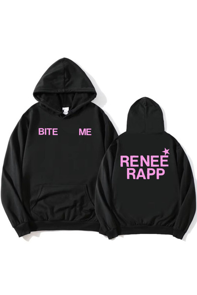 Tarzsokak Μαύρο άλμπουμ της Reneé Rapp Bite Me με γραφικά uModa Kaz