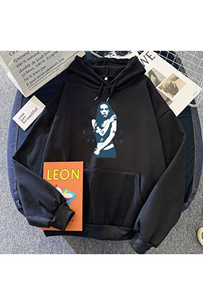 Tarzsokak Hanorace negre Fiona-Apple, unisex, casual