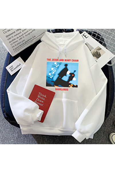 Tarzsokak Beyaz Darklands Graphic Printing Рок-гурт Jesus and Mary Chain Зимо...