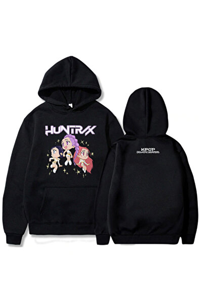 Tarzsokak Black KPop Demon Hunters Huntrix Comfort Colors, așa cum a fost văz...