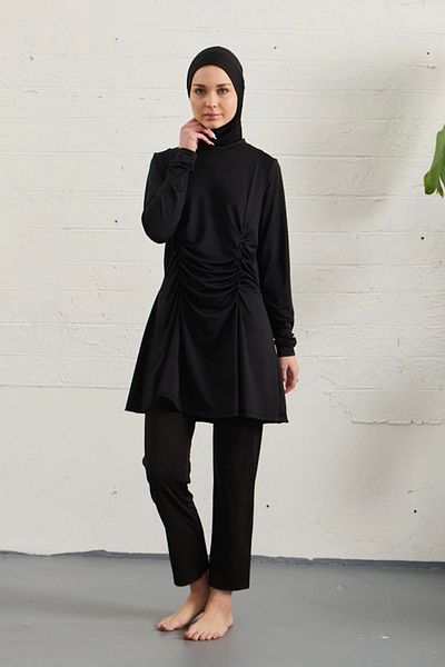 Starinci Mayo Lycra Hijab Μαγιό Μαύρο Μοντέλο ΜΑΥΡΟ