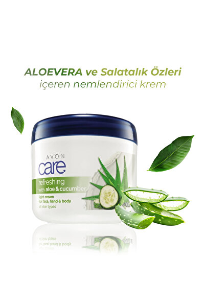 AVON *Care Aloe ve Salatalık Özleri İçeren Çok Amaçlı Krem - 400ml