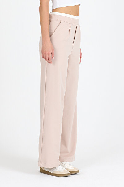 Rodi Women's Belt 2 Color Detailed Spanish Leg Trousers 5006