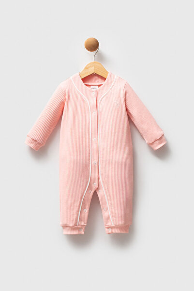 U.S. Polo Assn. U.S. Polo Assn Baby Girl Pink Jumpsuit