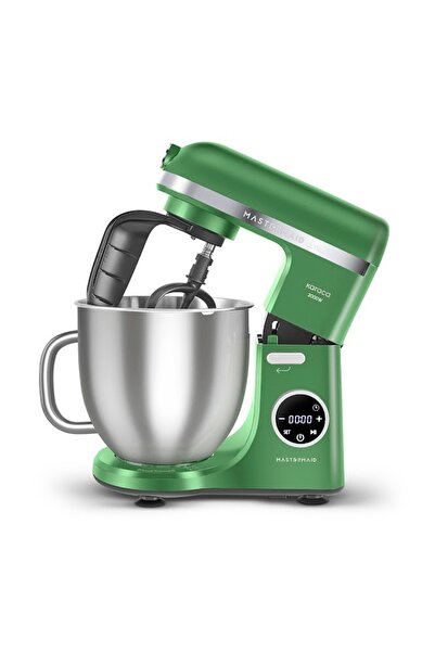Karaca Mastermaid Chef Ultra D2000W Dijital Ekranlı Hamur Yoğurma Makinesi Emerald Green 7L