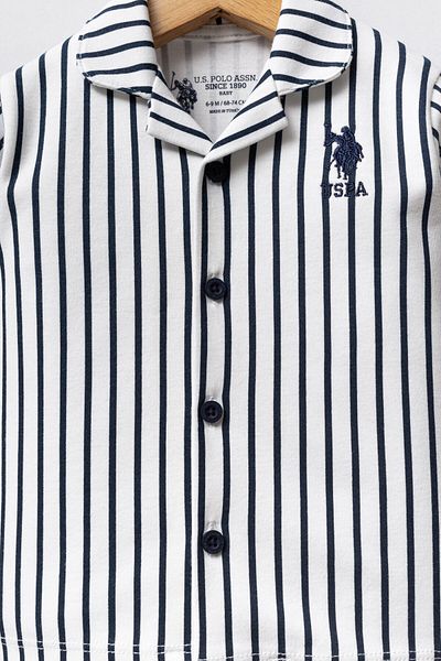 U.S. Polo Assn. U.S. Polo Assn Baby Boy White Baby Sets