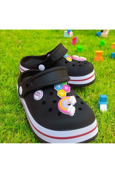 Hızlı Al Children's Cros Sandals Slippers.Garden Beach Pool Daily Children's Cros Slippers